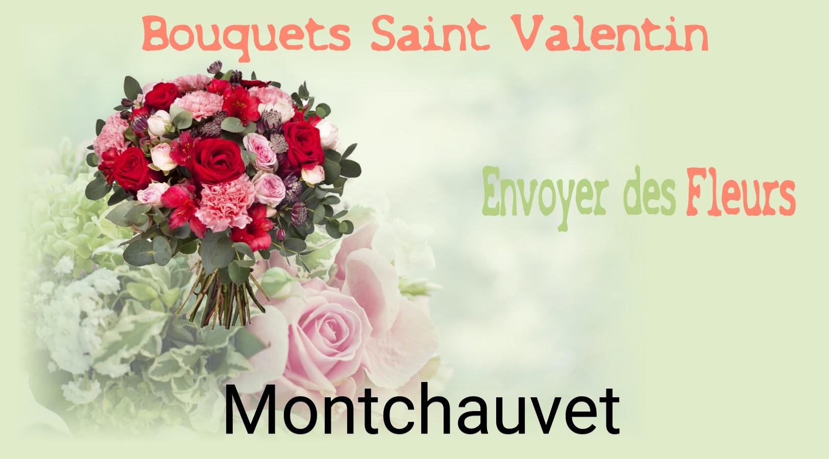 Roses de Saint-Valentin livrées à Montchauvet